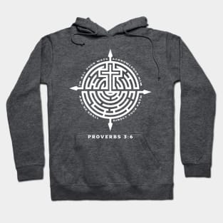 Proverbs 3:6 Acknowledge Him Hoodie